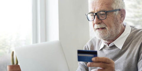 Grandfather buying online