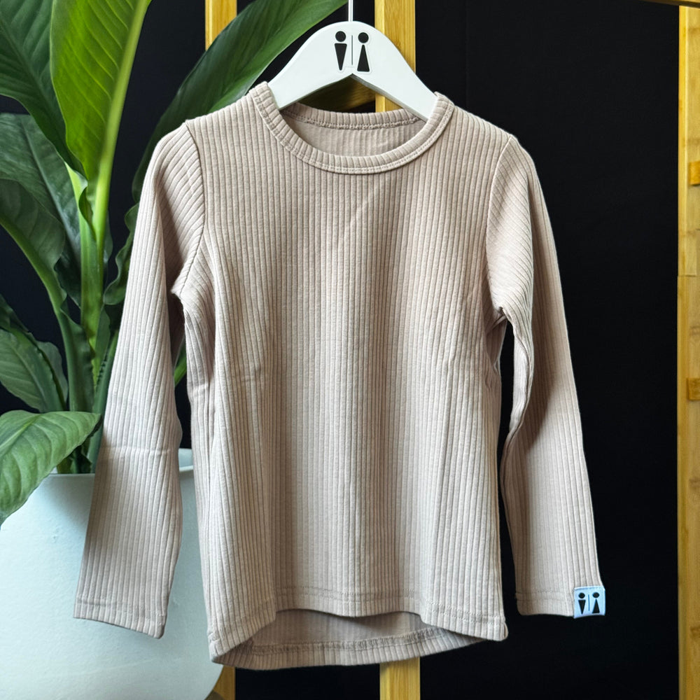 Ribbed Long Sleeve Tee Kids on Sale